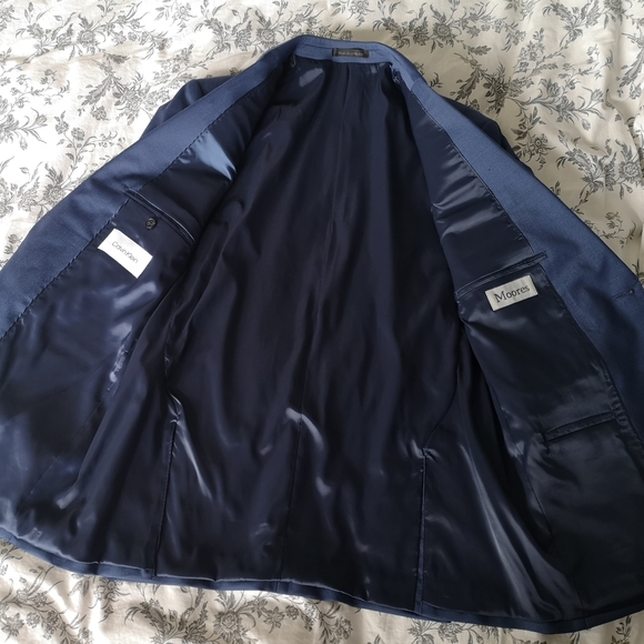 Men's Calvin Klein suit 44R blue - Picture 5 of 14